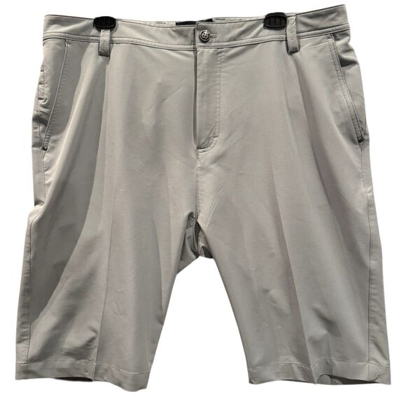 Sligo Mens Golf Shorts Lightweight Casual Gray Size 36 Performance Preppy - Picture 1 of 8